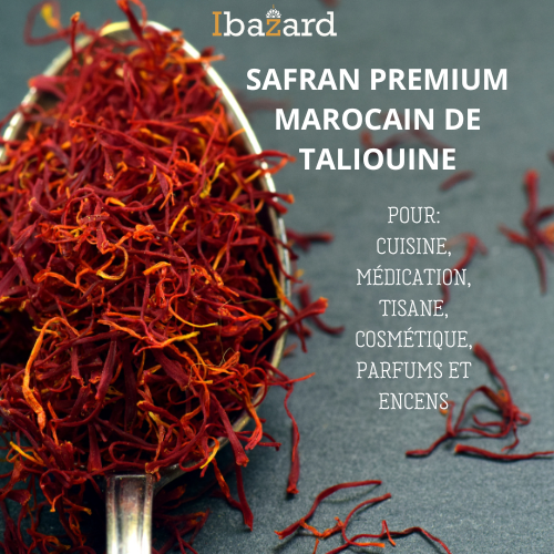 SAFRAN MAROCAIN PREMIUM DE TALIOUINE 1 gr